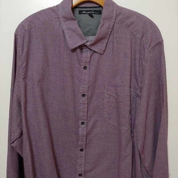 KENNETH Cole Mens Long Sleeves Shirt - Picture 9 of 11